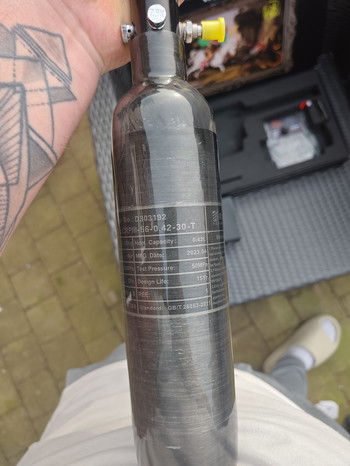 Afbeelding 4 van Heretic Labs Article 1 met Tankgrip en carbon hpa tank