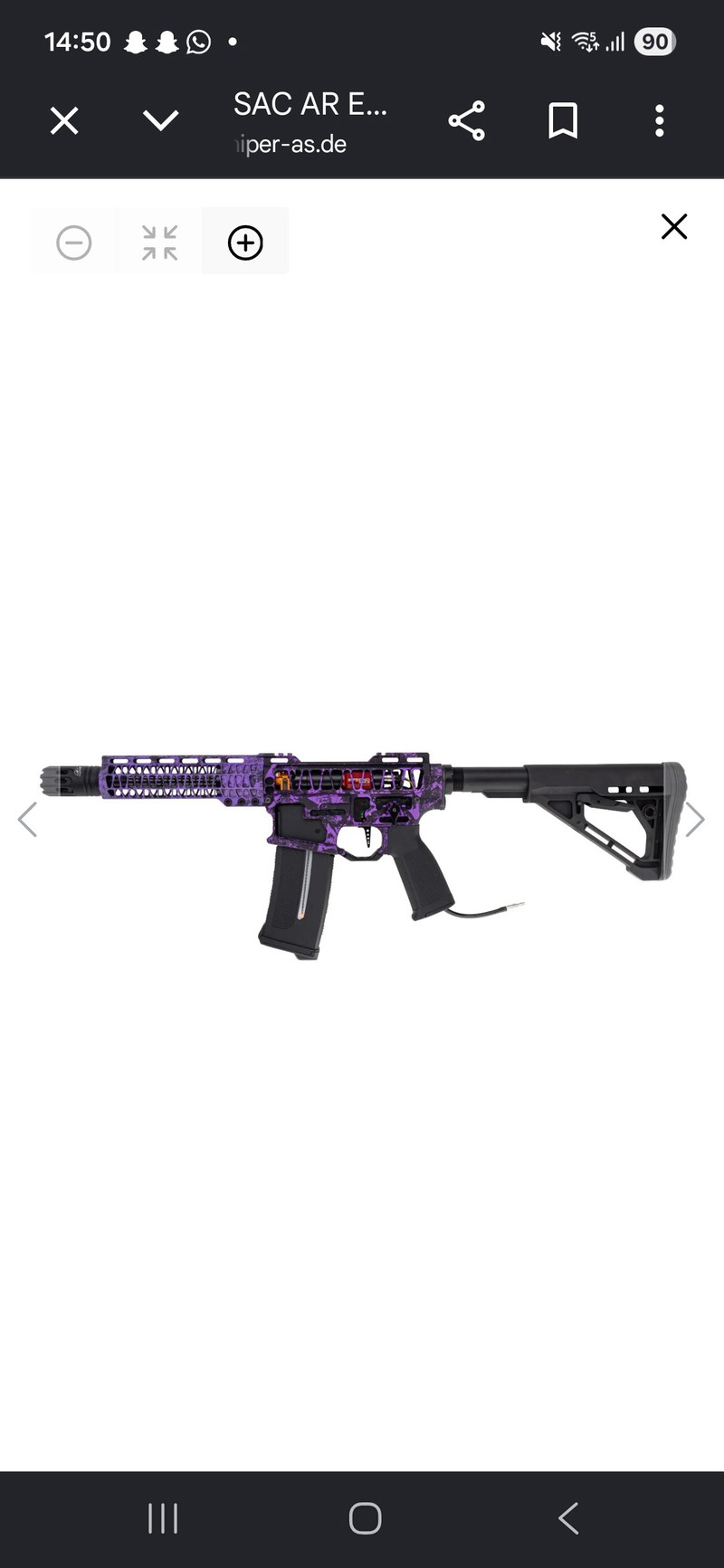 Image 1 for SAC AR EXO ,,Purple Reign