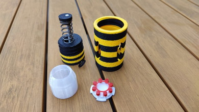 Image for Airsoft hand grenade + grenade holder Molle