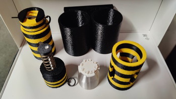 Afbeelding 3 van Airsoft hand grenade + grenade holder Molle