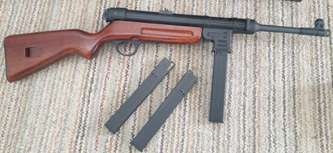 Image for SR41 machine pistol subgun met blowback ( mag weg tegen elk fatsoenlijk aannemelijk bod )