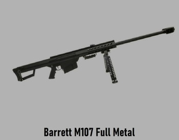Afbeelding 3 van Barrett M82A1 Full metal AEG
