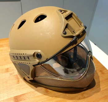 Image 6 for WARQ helm plus go pro mount en vizier wrap