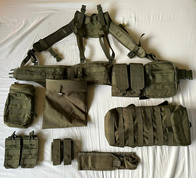 Bild 1 für Condor battle belt + harnas + pouches (maat M)