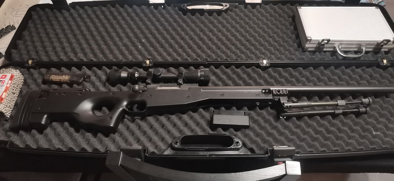 Imagen 1 de L96 sniper met koffer en cleaning kit