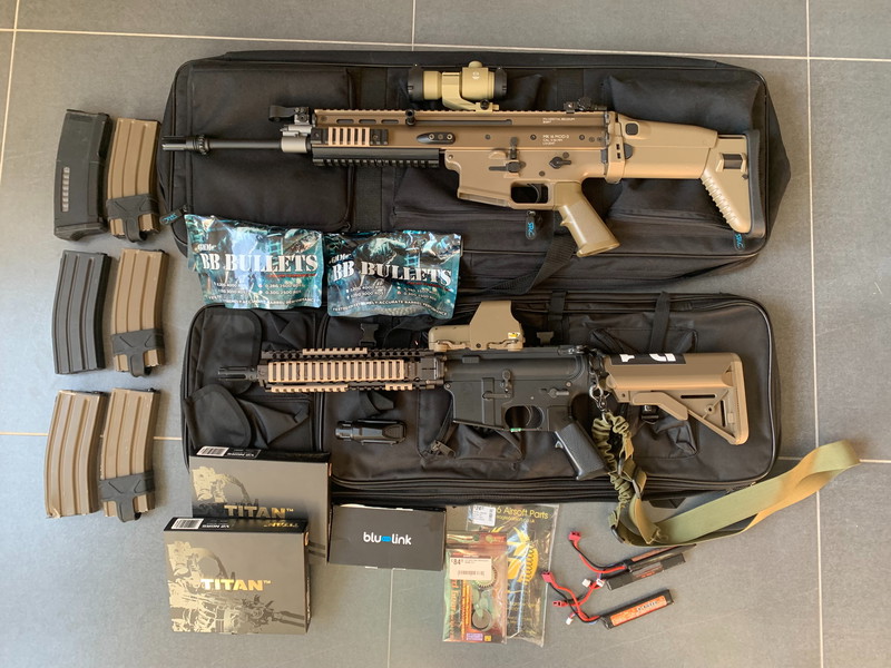 Image 1 for lot tm ngrs scar L + mk18