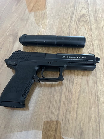 Image 2 pour ASG MK23 Socom Airsoft Pistol with Silencer