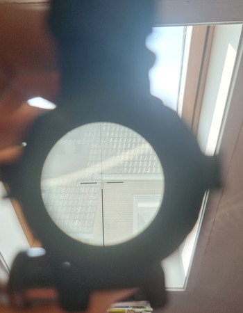 Image 4 for Zo goed als nieuwe 4x32 ACOG scope 3 kleuren reticle