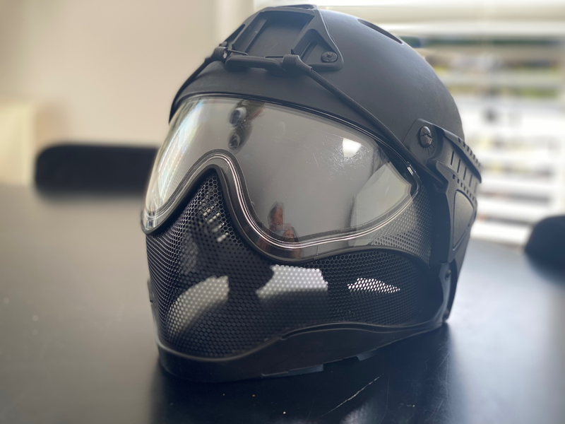 Image 1 for WARQ FULL FACE HELMET BLK