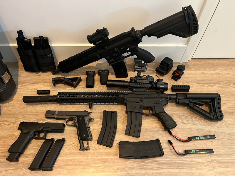 Imagen 1 de HK416D met vele extras te koop