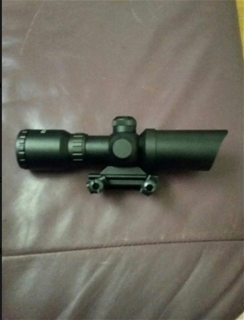 Image 2 for Swiss Arms 1.5-5x32 Compact Illuminated Scope zgan, puntgaaf