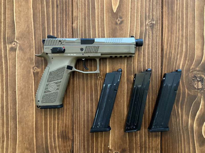 Image 1 for ASG CZ P-09 + 4 Mags