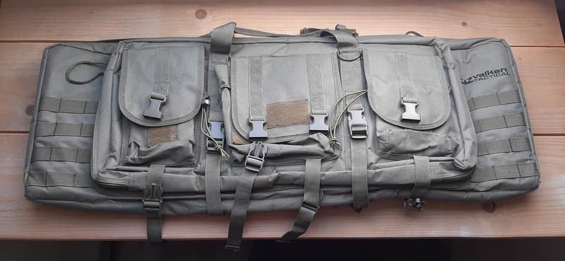 Afbeelding 1 van TKA: Valken Double Rifle Bag OD Green.