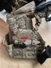 Afbeelding van Plate carrier with training knife