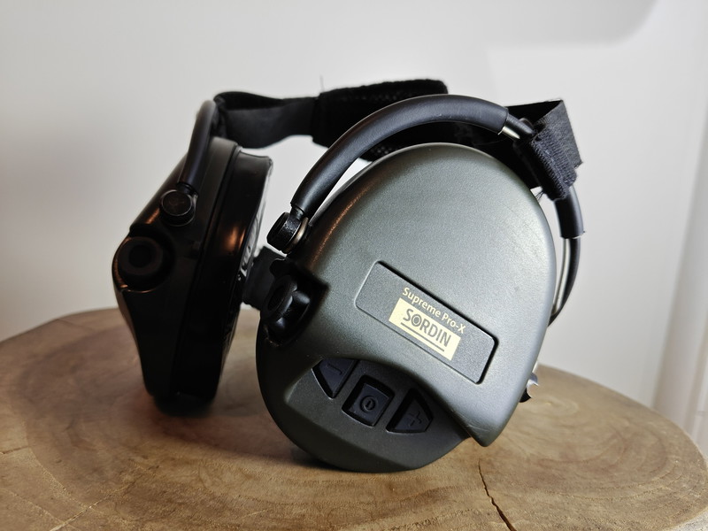 Image 1 for Sordin Supreme Pro X (Groen/Gel/Nekband) gehoorbescherming