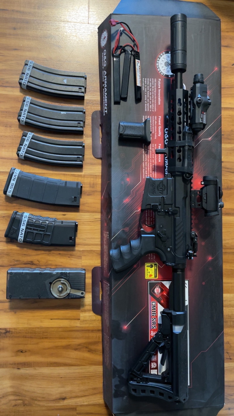 Imagen 1 de Airsoft CM16 von G&G 1,1-1,2 Joule