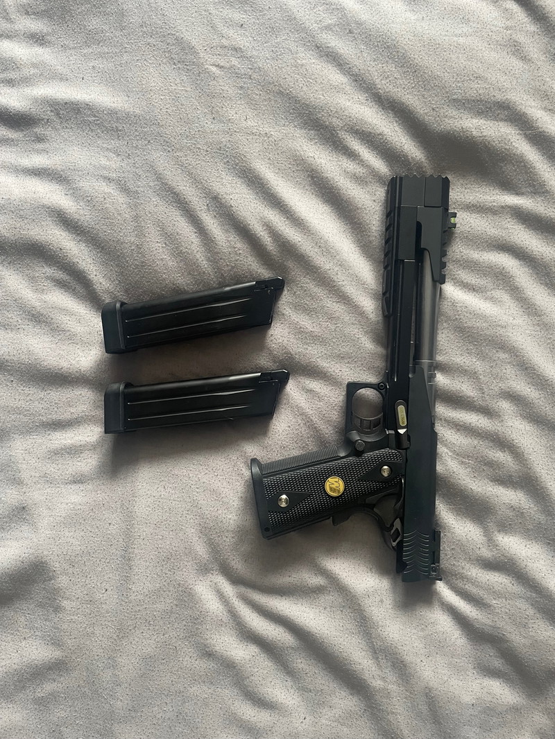 Image 1 for Blowback pistol WE full metal dragon