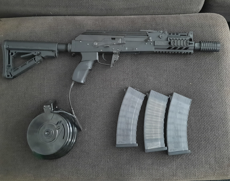 Image 1 for RK-74 CQB met wolverine hpa engine