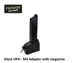 Image for Primary AirsoftGlock HPA M4 Adapter for WE-AW-AAP with magazine