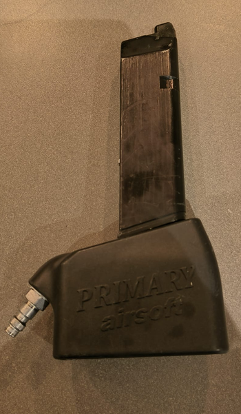 Image 2 for Primary AirsoftGlock HPA M4 Adapter for WE-AW-AAP with magazine