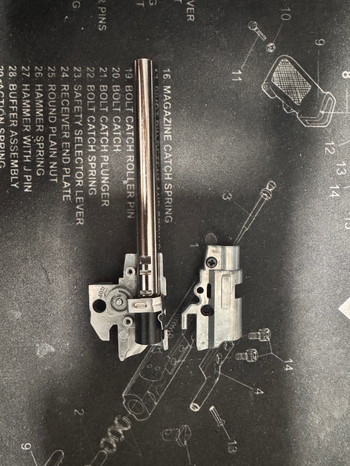 Image 2 pour 87mm Precision Barrel w/TM/WE/AW Hi-Capa/1911 hop-up chamber