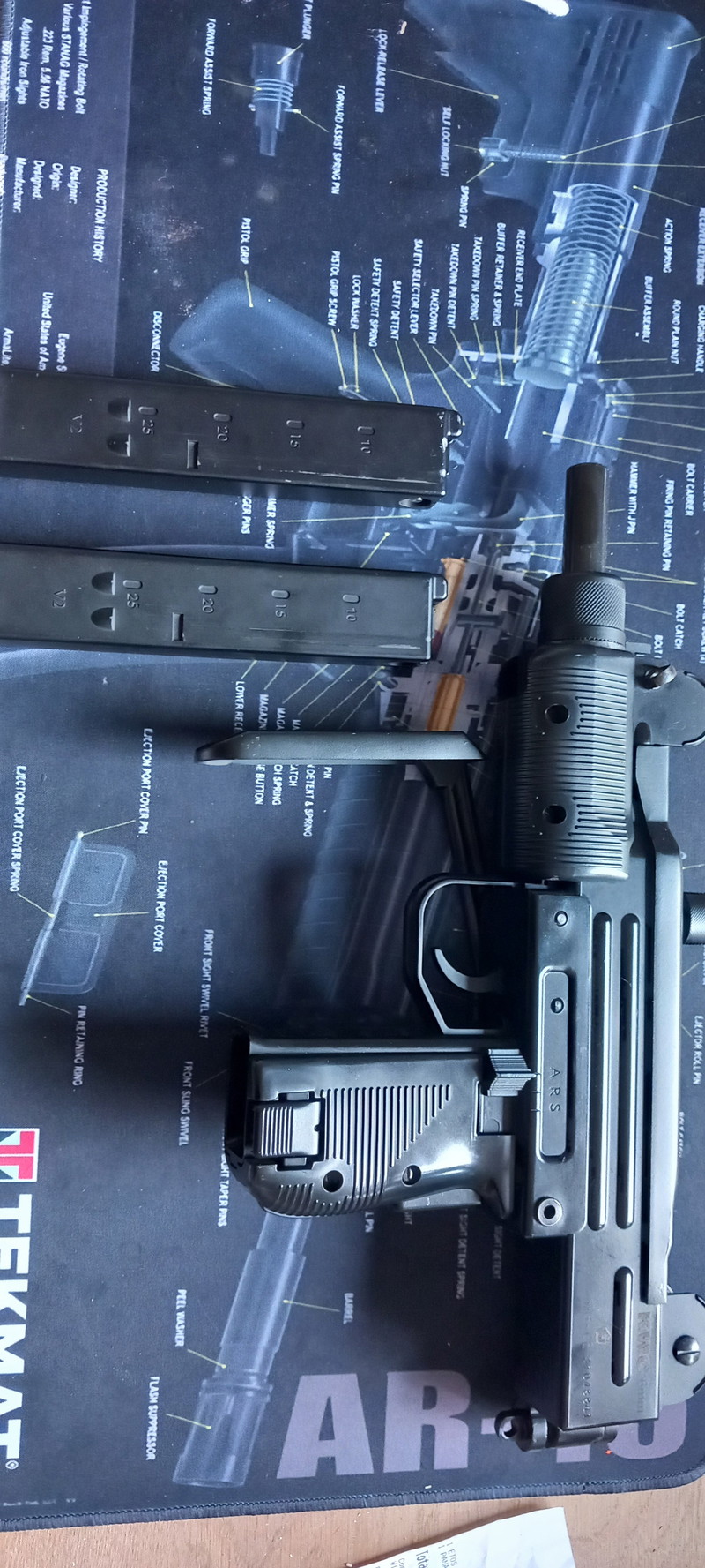 Image 1 pour Kwc mini uzi co2 blowback
