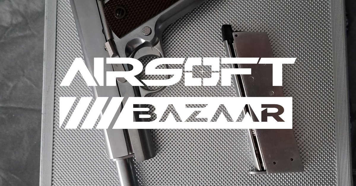 M1911 V3 Full Metal Silver Gbb We Airsoft Bazaar