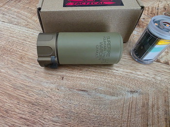 Bild 2 für GK Tactical WARDEN Suppressor with Spitfire Tracer (14mm CCW/ Tan)
