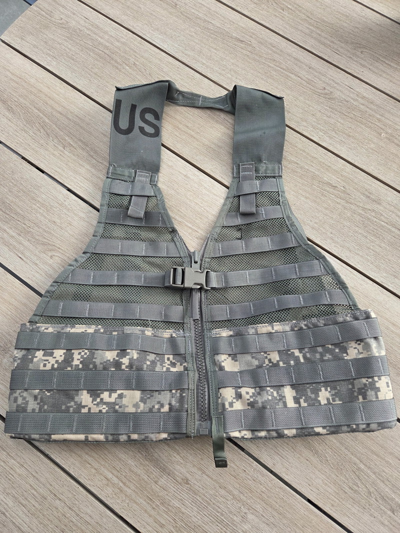 Image 1 for US military molle ACU load carrier vest