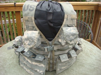 Image 3 for US military molle ACU load carrier vest
