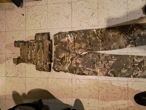 Image for Plate carrier en broek 32/32 in multicam: nieuw