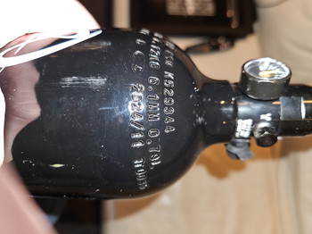 Imagen 3 de HPA tank aluminum 0,8L ASG tank regulator