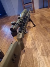 Afbeelding van M40 A5 green gas sniper met accesoires