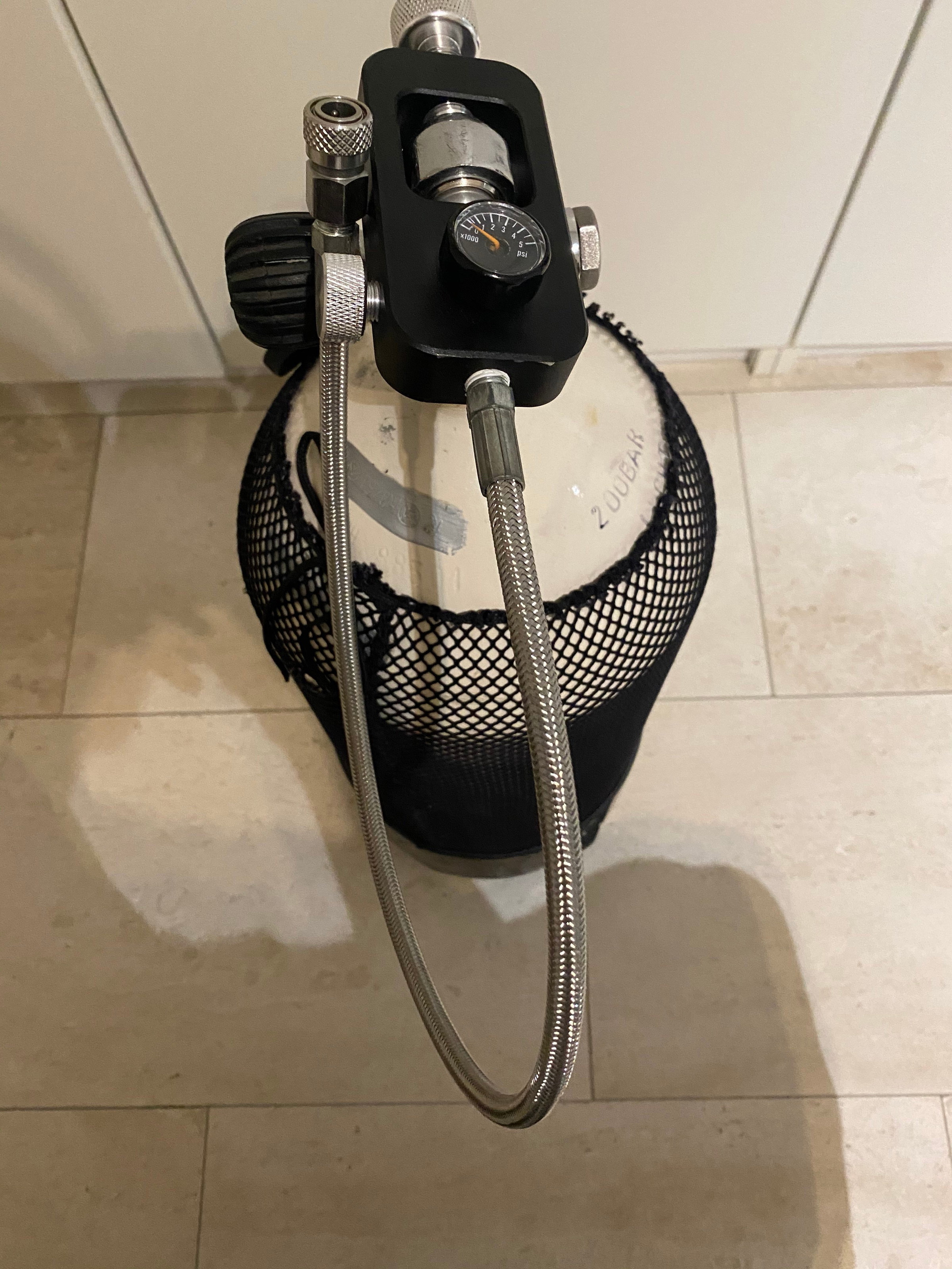 HPA / PCP fill station 12l duikfles Airsoft Bazaar