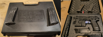 Image 3 for complete airsoft set: VFC HK416 HPA, Tokyo marui Gspec, Tokyo marui MK23 socom, alle accesoires en toebehoren erbij