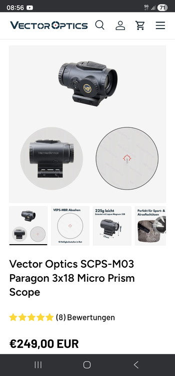 Image 3 for HK416 A5 Ral 8000 Joule 1,8