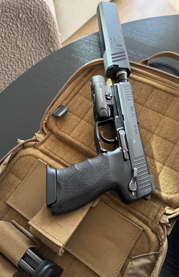 Imagen 3 de Tokyo Marui HK45T Black + Accessoires (NIEUW)