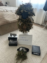 Image for 3D Ghillie Boonie/ Begadi CP1 Saftey Glasses / Antifog Ready to Play