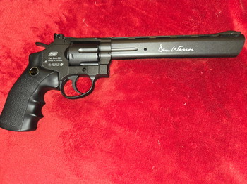 Imagen 3 de ASG Dan Wesson 6 Zoll Chrom und 8 Zoll Schwarz mit Speedloader