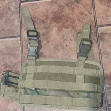 Image for Porte plaque jambe Tan&Multicam