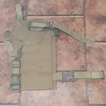 Afbeelding 4 van Porte plaque jambe Tan&Multicam