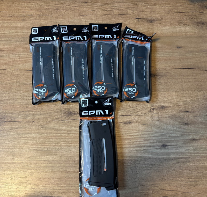 Bild 1 für 5x Nieuw in verpakking PTS EPM1 250rds midcap