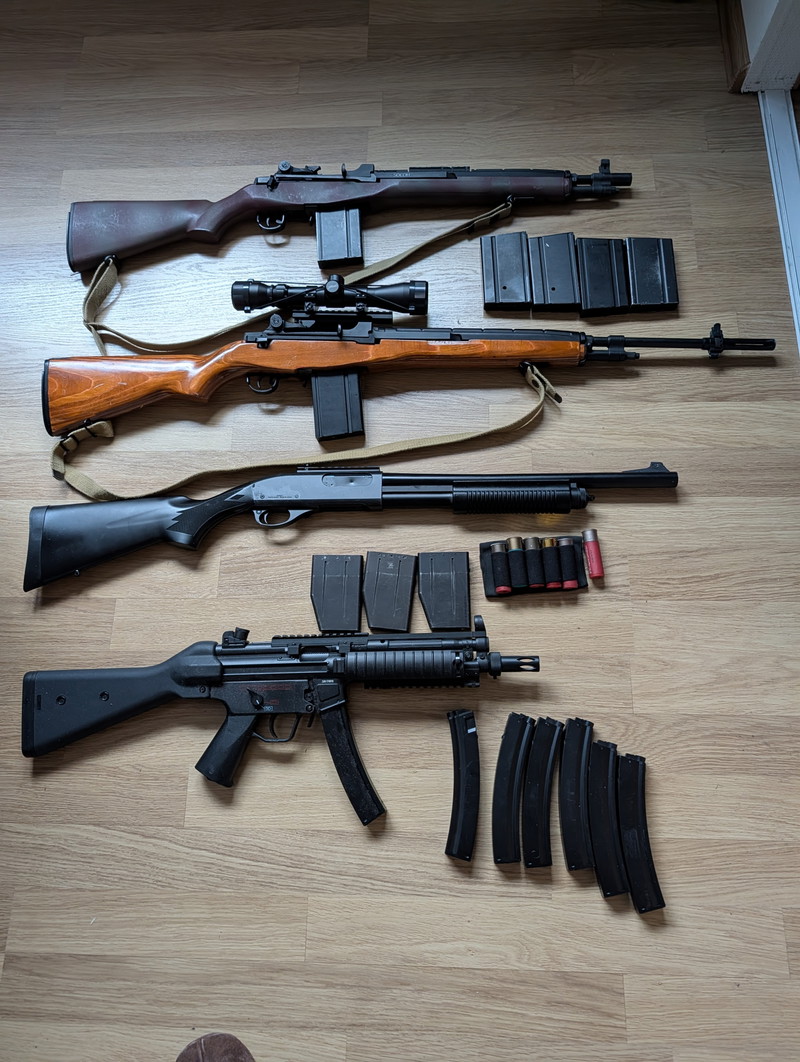 Bild 1 für Een heel stel aeg's en een gas shotgun te koop.