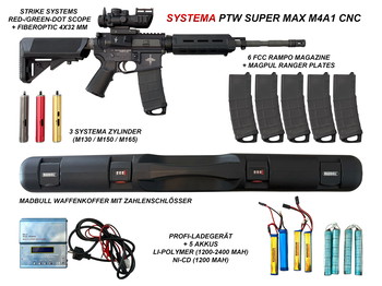 Image 6 pour SYSTEMA PTW Super Max CNC - 3 Cylinders - 6 FCC Mags - 4,500 EUR Invest - Excellent condition