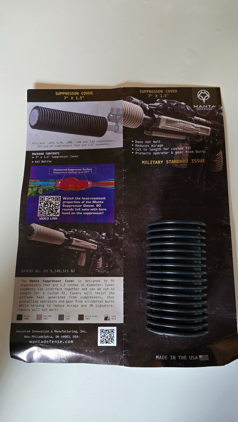 Bild 1 für originele Manta Suppressor Sleeve (10 cm)