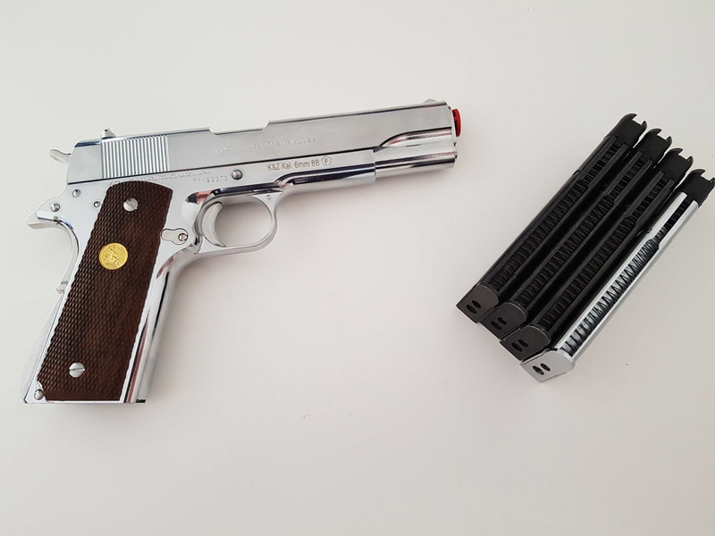 Imagen 1 de Tokyo Marui 1911 Government Series 70 Nickel