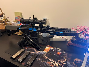 Imagen para Colt M4 Blast Blue Fox Cybergun - Tokyo Marui Night Warrior GBB