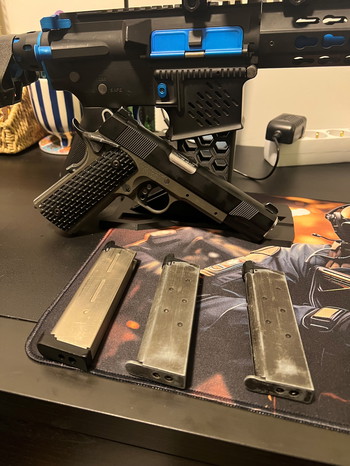 Imagen 2 de Colt M4 Blast Blue Fox Cybergun - Tokyo Marui Night Warrior GBB