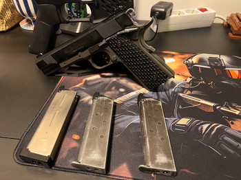 Imagen 3 de Colt M4 Blast Blue Fox Cybergun - Tokyo Marui Night Warrior GBB