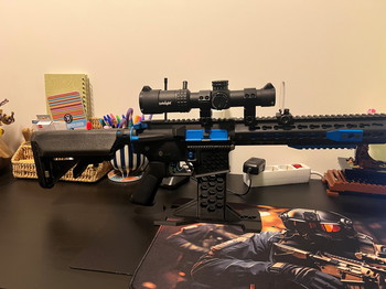 Imagen 5 de Colt M4 Blast Blue Fox Cybergun - Tokyo Marui Night Warrior GBB